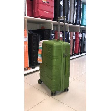 Чемодан 24 дюйма Mironpan авокадо из полипропилена (м71)